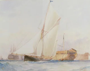 帆船 DIONE, Plymouth