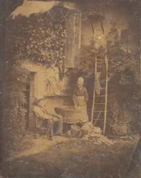 ランドリー、1840年代。