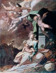 エジプトへの飛行、c1566-1611。