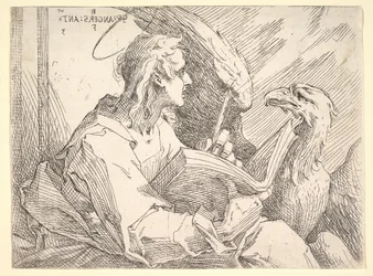 聖ヨハネ福音伝道者、ca。 1596。