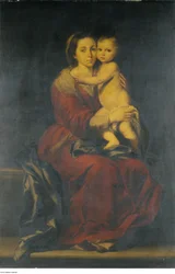 バルトロメ＝エステバン・ムリーリョ《聖母子》に倣って 1660年頃-1699年頃