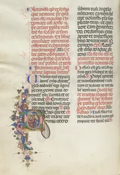 Missale：Fol。 275v：受胎告知、1469年。