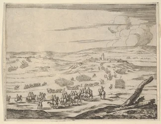ドイツ人とスペイン人の勇気ある反対にもかかわらず、フランチェスコ 1 世デステ、1659 年。