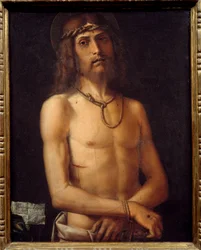 Ecce homo バルトロメオ・モンターニャ（1450-1523）の絵画 15世紀 日0.55×0.43m