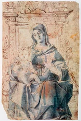 聖母子、c1470-1523