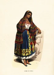メキシコ・プエブラ市の女性