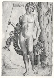 矢を持つ男c。 1515。