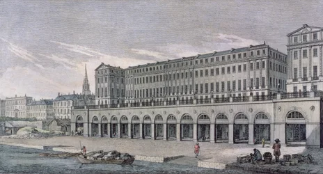 1771年にロンドンのアデルフィと呼ばれた建物