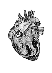 Double coeur, 2019（紙にインク）