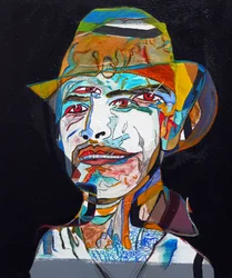Surportrait : Marcos Alejandro Rosas Jassan, 2014（キャンバスに油彩）