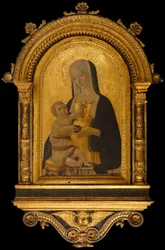 マドンナとチャイルド、カリフォルニア州。 1470年。