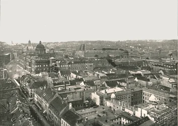 1895年、ドイツのベルリンの街のパノラマ。