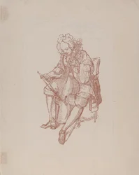 低音奏者、1707年