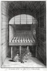 バージニア王の墓、c1734