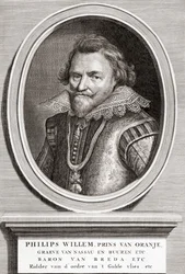 オレンジ公フィリップ・ウィリアム（1554-1618）の肖像画