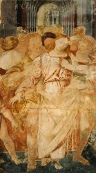ベルナルディーノ・ラニーノ（1511-1582）の「鞭打ち」。