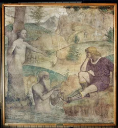 ドリオペとタヴァイアーノによる重度の領事、1514年頃（キャンバスに運ばれた切り離されたフレスコ画