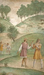 セファルスの不幸》1520-1522年頃（フレスコ画）