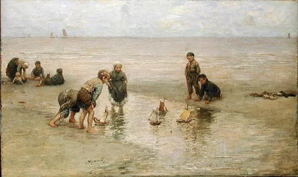 レガッタ（油彩・キャンバス）