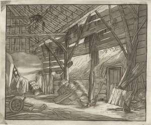 農場の小屋