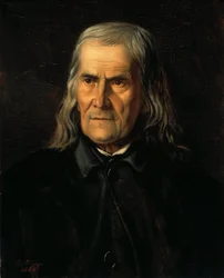 フリードリヒ・リュッカートの肖像 1788-1866, 1864.
