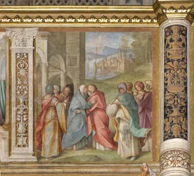 中央身廊、北側第3スパン、訪問記、ボッカチーノ Boccaccino 1516-17年