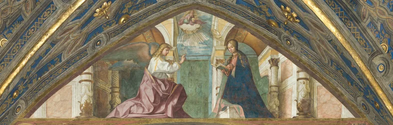 ソプラノ、ボッカチーノ ボッカチーノ、受胎告知 1506-07年