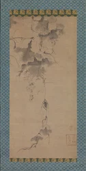 14 世紀後半のブドウの蝉。