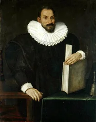 フィリッポ・マッシーニ（1559-1617）とされる「紳士の肖像」1690年頃（油彩・キャンバス）