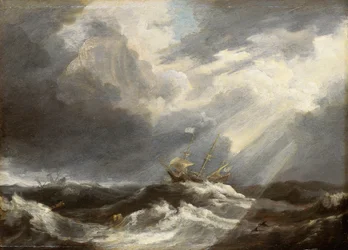 嵐の海の陽光 1640年代頃（絵画）