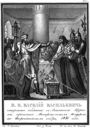 グランドプリンスヴァシーリーヴァシリエヴィッチはラテン教会との関係を拒否します。 1440からIllustrated K