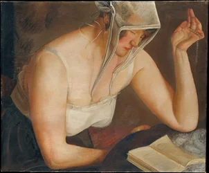 女性の読書、c。 1922