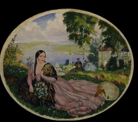 ヴォルガの少女、1915