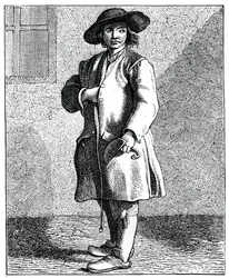 煙突掃除人、1737-1742。