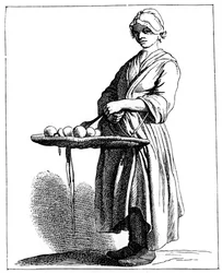 果物売り、1737-1742。
