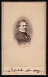 ジョセフ ヘンリー 1797 ～ 1878 年の肖像、1858 ～ 1869 年。