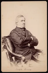 ジョセフ ヘンリー 1797 ～ 1878 年の肖像、1868 ～ 1878 年。