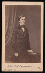 ウィリアム・ピット・フェッセンデンの肖像、1806-1869年、1869年以前。