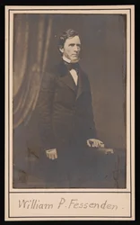 ウィリアム・ピット・フェッセンデンの肖像、1806-1869年、1869年以前。
