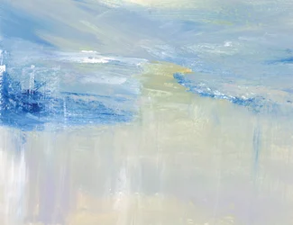 穏やかな海の抽象画