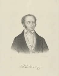 アドルフベルンハルトマルクス1795-1866の肖像、c。 1830-1840。