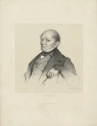 作曲家FrançoisAntoine Habeneck 1781-1849の肖像c。 1840。
