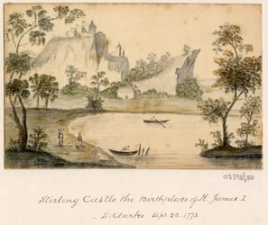 一連のスケッチ、イギリス、大陸、アメリカの景色 1772-1778 (水彩)