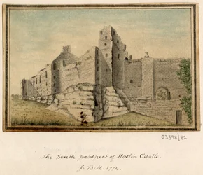 一連のスケッチ、イギリス、大陸、アメリカの景色 1772-1778 (水彩)