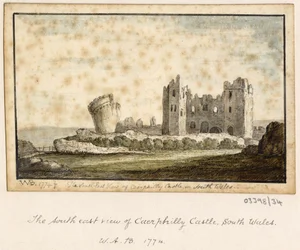 一連のスケッチ、イギリス、大陸、アメリカの景色 1772-1778 (水彩)