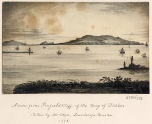 一連のスケッチ、イギリス、大陸、アメリカの景色 1772-1778 (水彩)