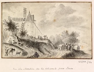 一連のスケッチ、イギリス、大陸、アメリカの景色 1772-1778 (デッサン)