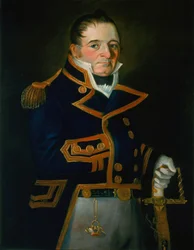 ジョン・リチャーズ・ラペノティエール大尉（1770-1834）1805年頃（油彩・キャンバス）
