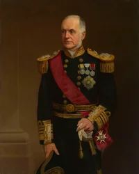リチャード・ヴェシー・ハミルトン提督（1829-1912）の肖像