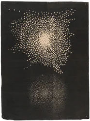 2つの星団を示す壁掛け